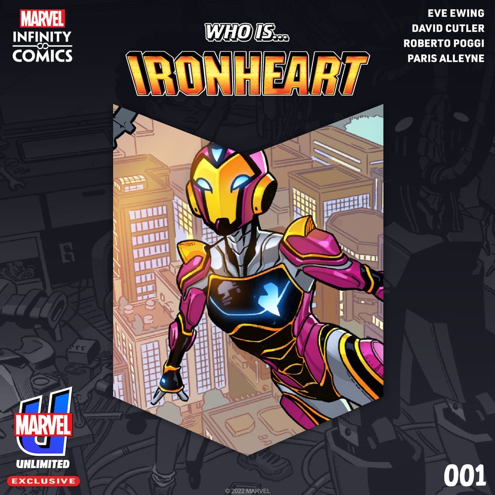 WHO IS...? IRONHEART INFINITY COMIC #1