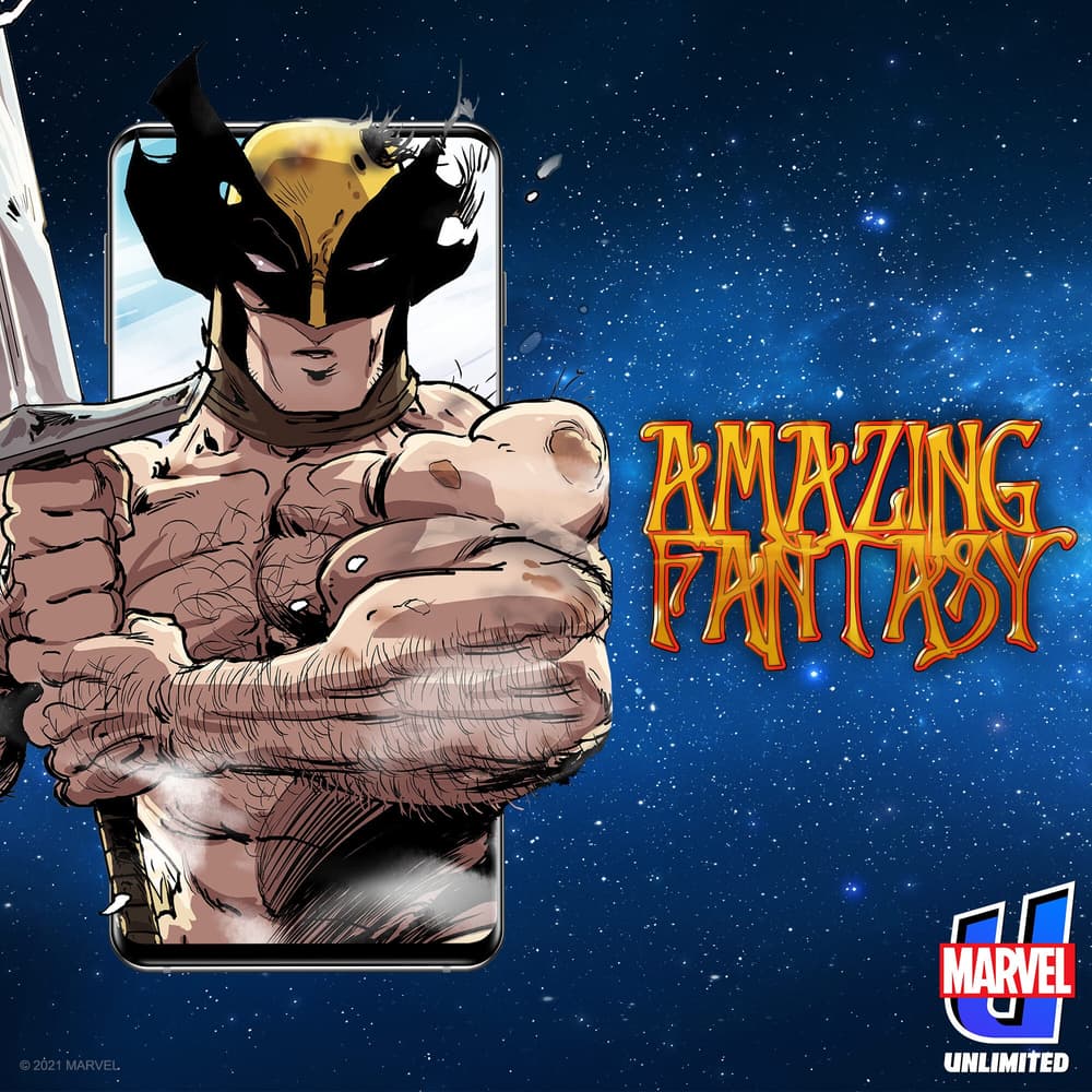 Wolverine stars in AMAZING FANTASY!