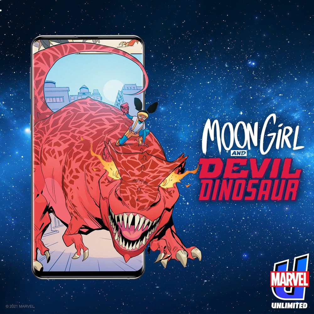 Get to know Moon Girl and Devil Dinosaur!