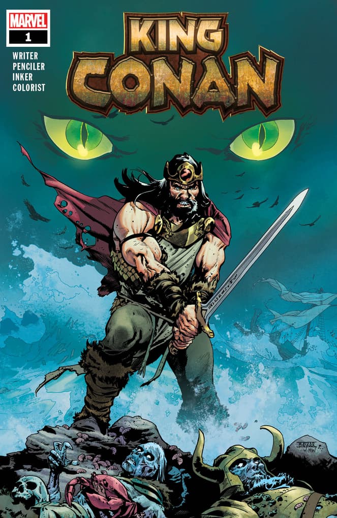 KING CONAN #1 cover by Mahmud Asrar