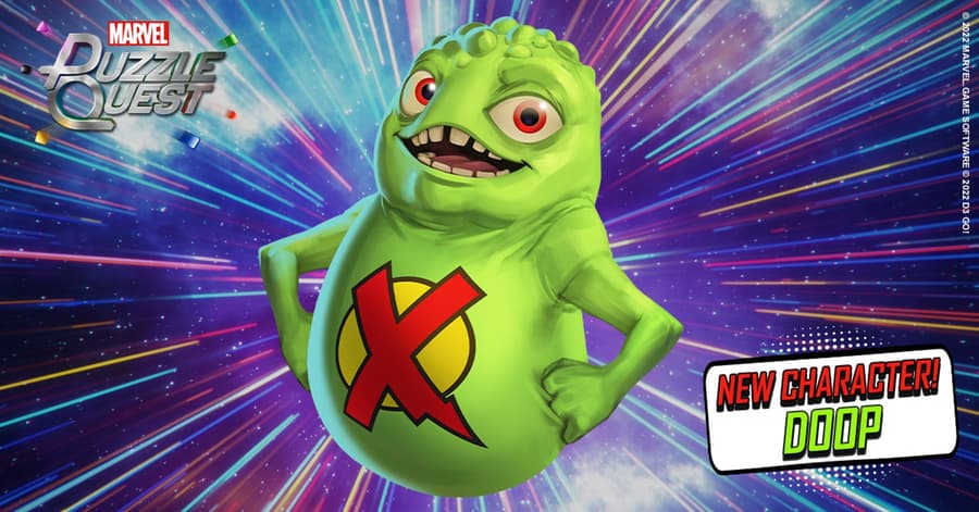 Doop (Green One) joins MARVEL Puzzle Quest