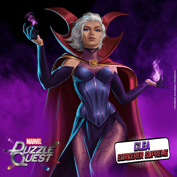 Clea joins MARVEL Puzzle Quest