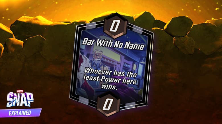 MARVEL SNAP Explained: What Is The Bar With No Name?