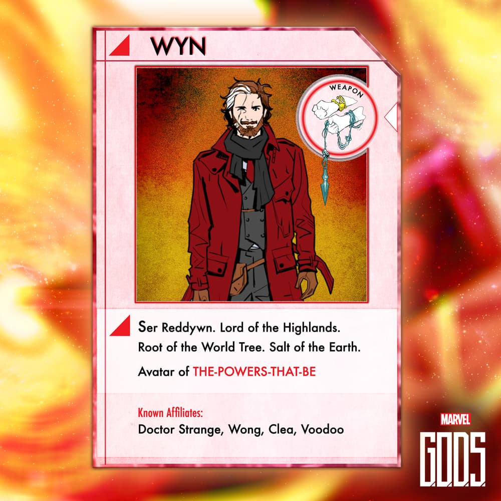 G.O.D.S.: Wyn Fact Sheet