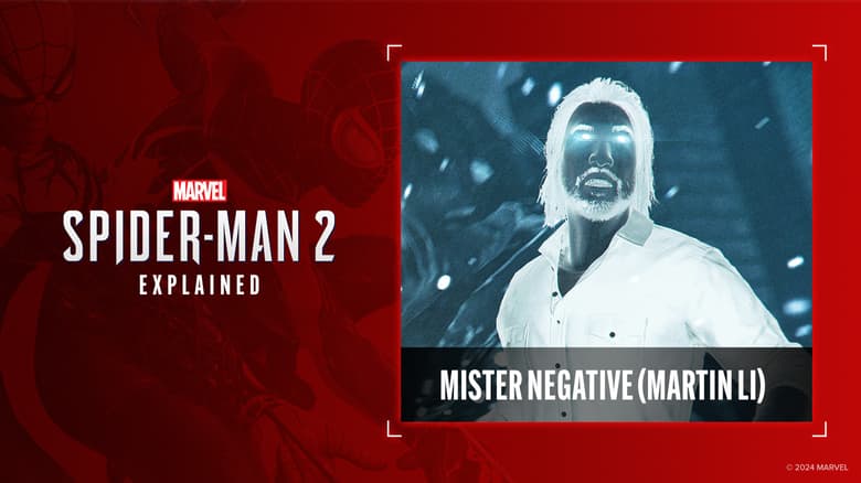 'Marvel's Spider-Man 2' Explained: Who Is Mister Negative (Martin Li)?