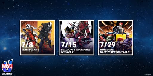 Marvel Unlimited Early Release Schedule July 2024