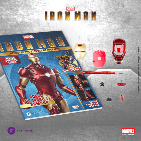 Iron Man build up model from Marvel - Fanhome