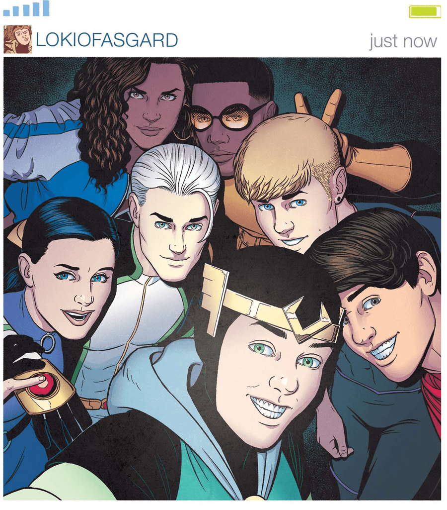 YOUNG AVENGERS (2013) #15 art by Jamie McKelvie