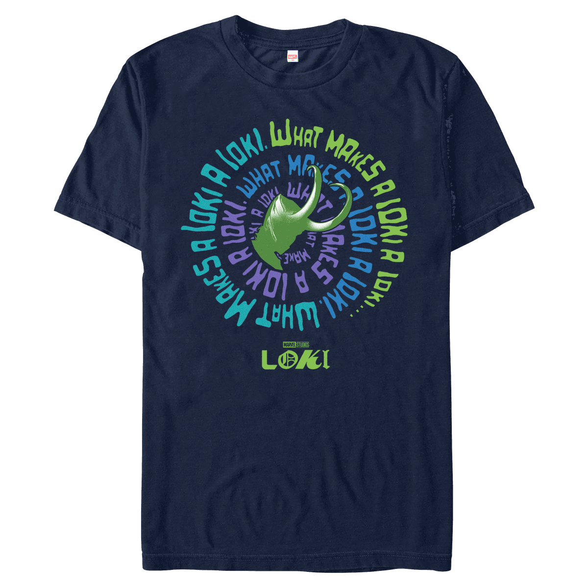 'What Makes A Loki A Loki?' T-Shirt / shop it <a href=https://www.hottopic.com/product/her-universe-marvel-loki-sylvie-girls-tank-top/15127172.html>here</a> 