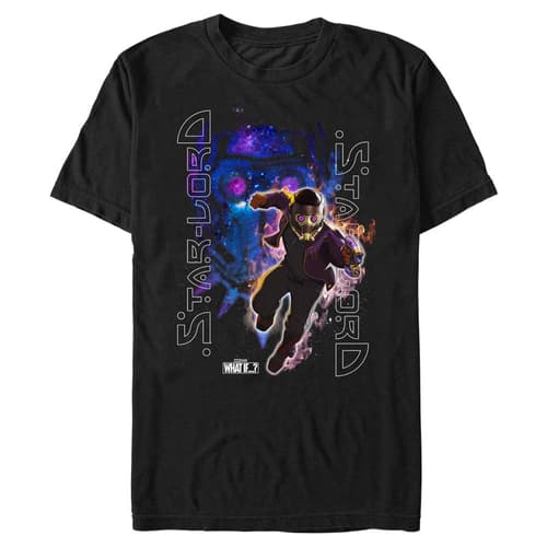 T’Challa King Star-Lord Shirt / shop it <a href=https://www.hottopic.com/product/marvel-what-if...-galaxy-king-star-lord-t-shirt/16642781.html>here</a>