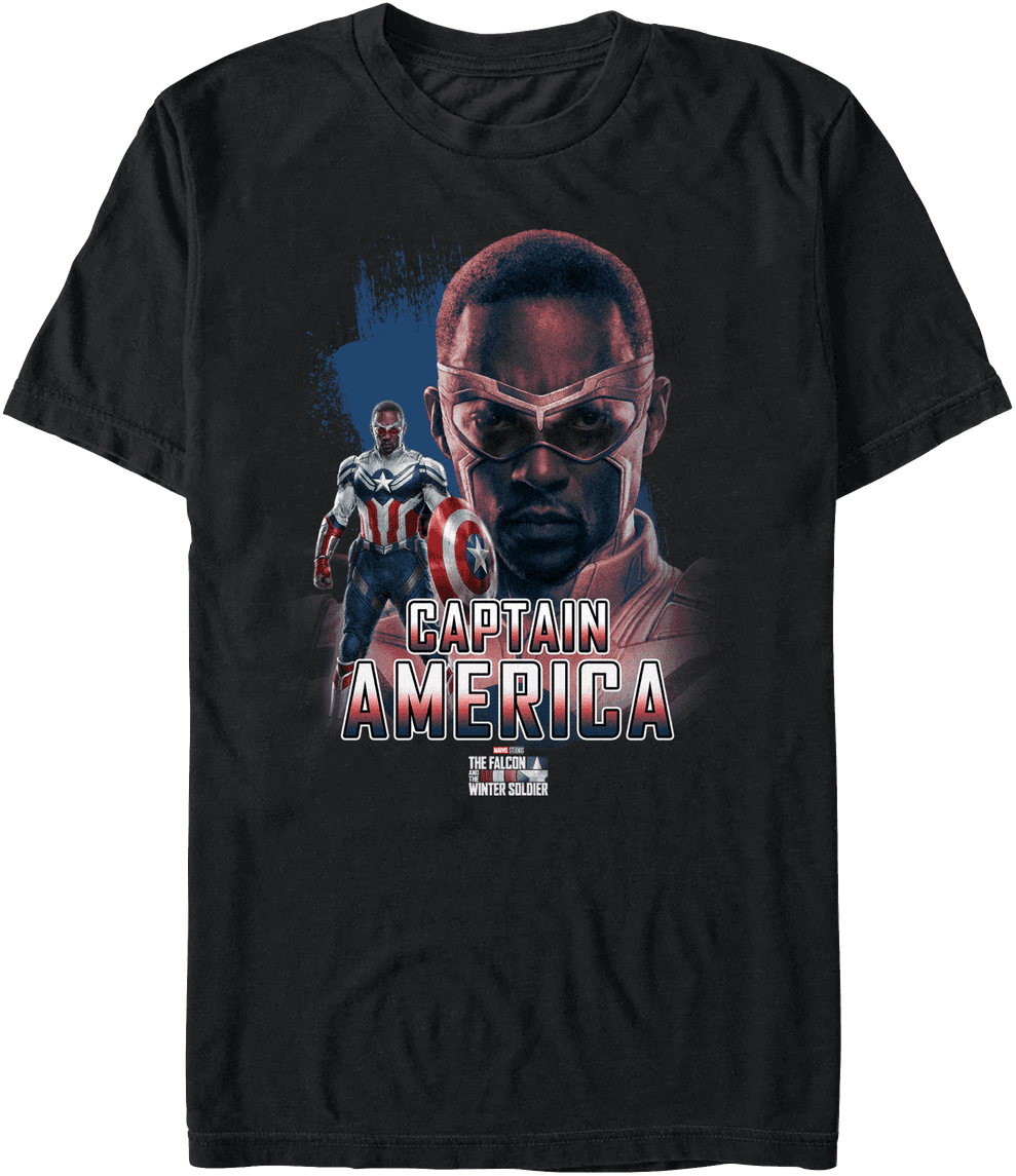 <a href=https://www.amazon.com/Marvel-Soldier-Captain-America-Collage/dp/B093D1GKGR>Captain America Portrait Collage T-Shirt</a> / Amazon