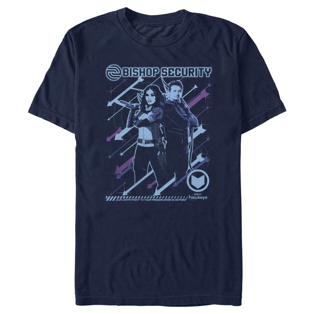 Hail of Arrows t-shirt / shop it <a href=https://www.hottopic.com/product/marvel-hawkeye-hail-of-arrows-t-shirt/17283103.html>here</a>