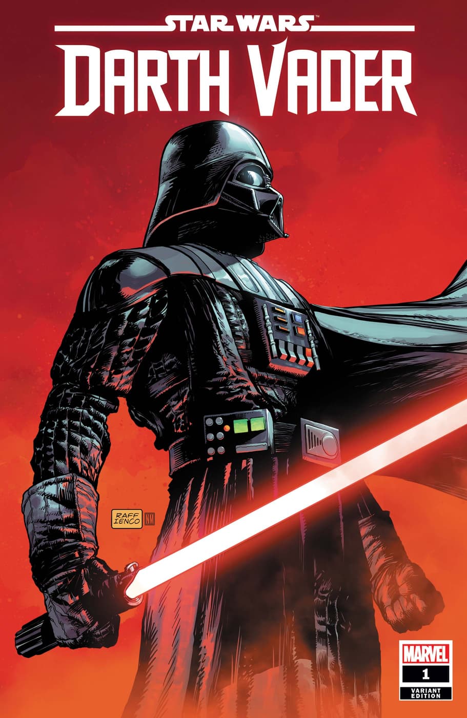 STAR WARS: DARTH VADER #1 variant cover by Raffaele Ienco