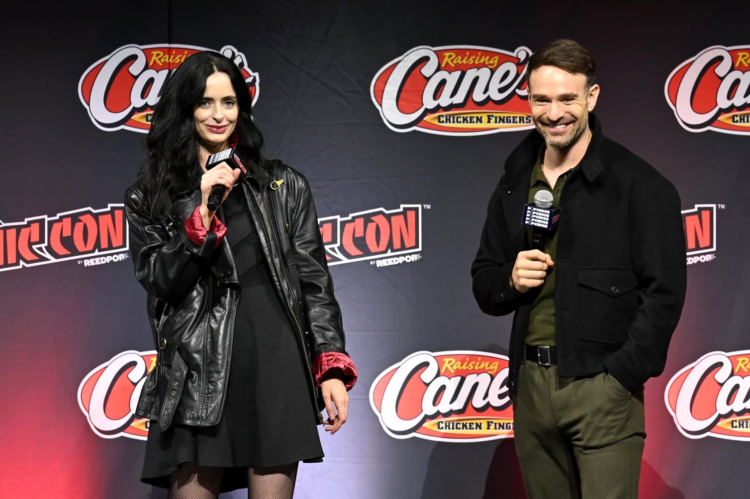 Charlie Cox and Krysten Ritter