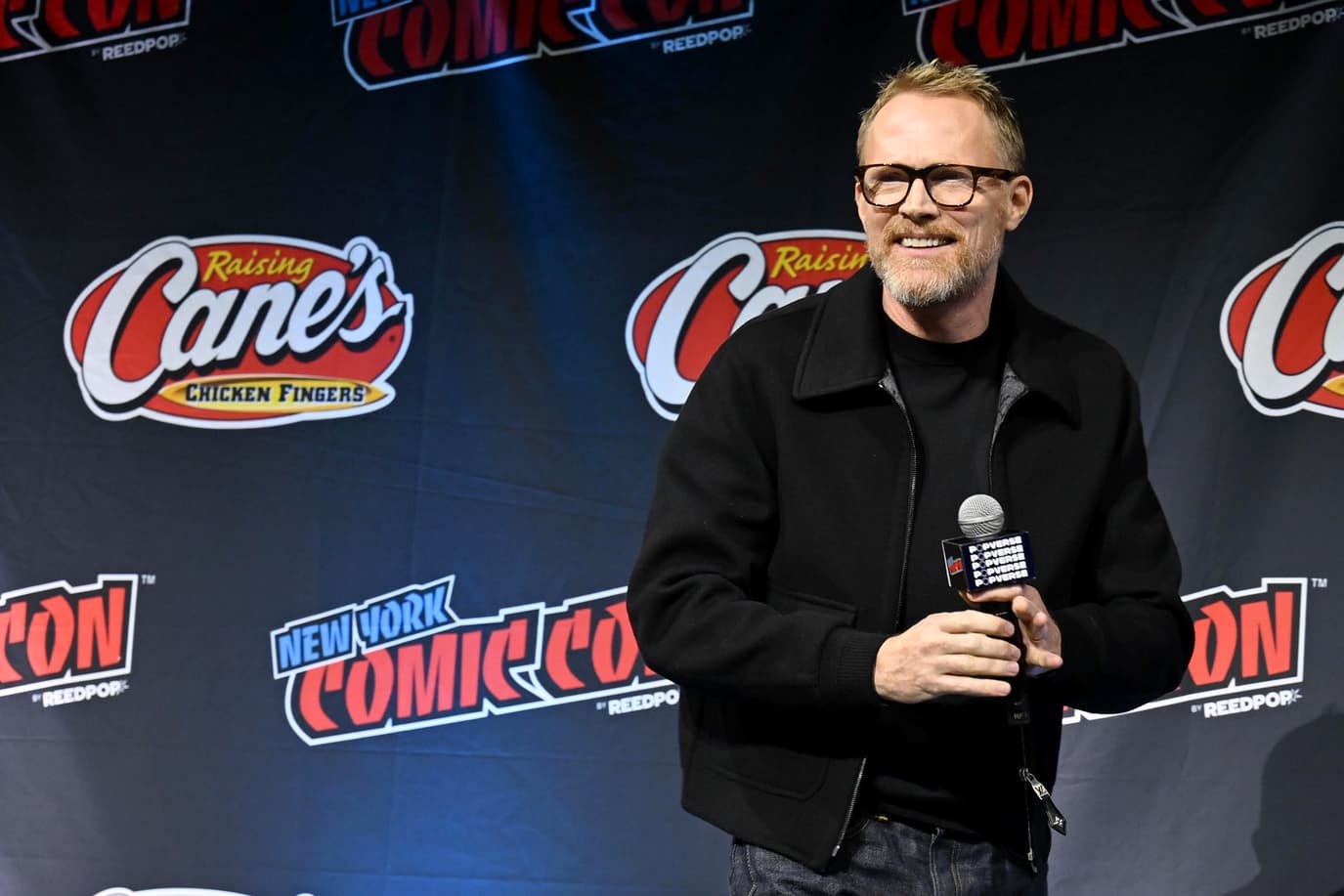 'VisionQuest' star Paul Bettany on stage at NYCC
