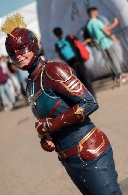 Ayane Moon as Captain Marvel