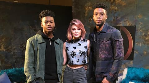 Image for Marvel’s Cloak & Dagger’s Aubrey Joseph and Olivia Holt Sit Down with Chadwick Boseman