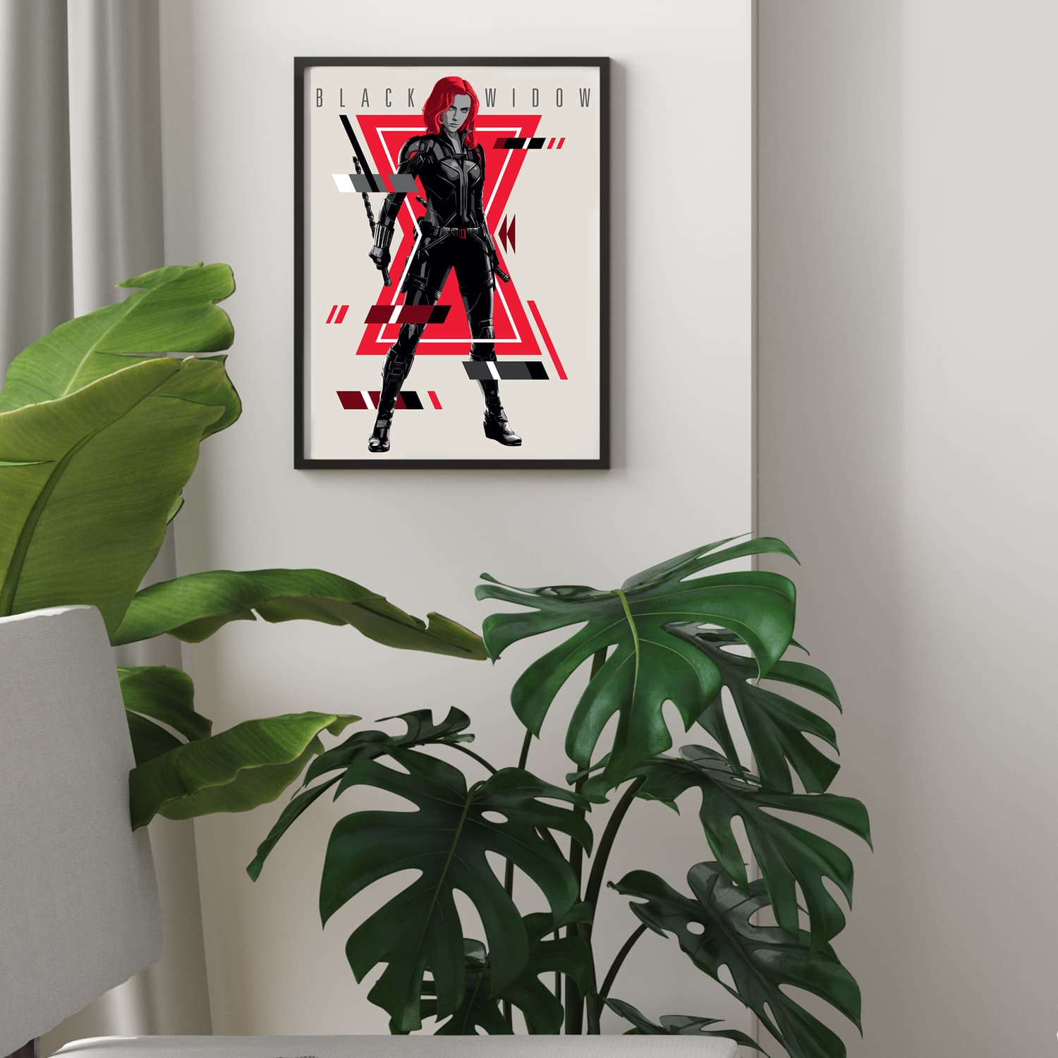 Black Widow Wall Art