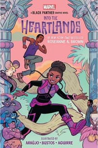 Shuri and T'Challa: Into the Heartlands  / shop it <a href=https://www.amazon.com/Shuri-TChalla-Heartlands-Panther-Graphic/dp/1338648055>here</a>
