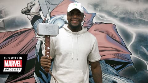 Image for Mohamed Sanu of the Atlanta Falcons Joins the Marvel Podcast