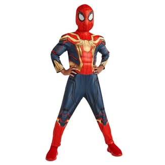 Spider-Man reversible costume / shop it <a href=”https://www.shopdisney.com/spider-man-no-way-home-deluxe-reversible-costume-for-kids-2890057908791M.html?isProductSearch=0&plpPosition=9&guestFacing=Halloween%2520Shop-Costumes-Kids%27%2520Costumes”>here</a>
