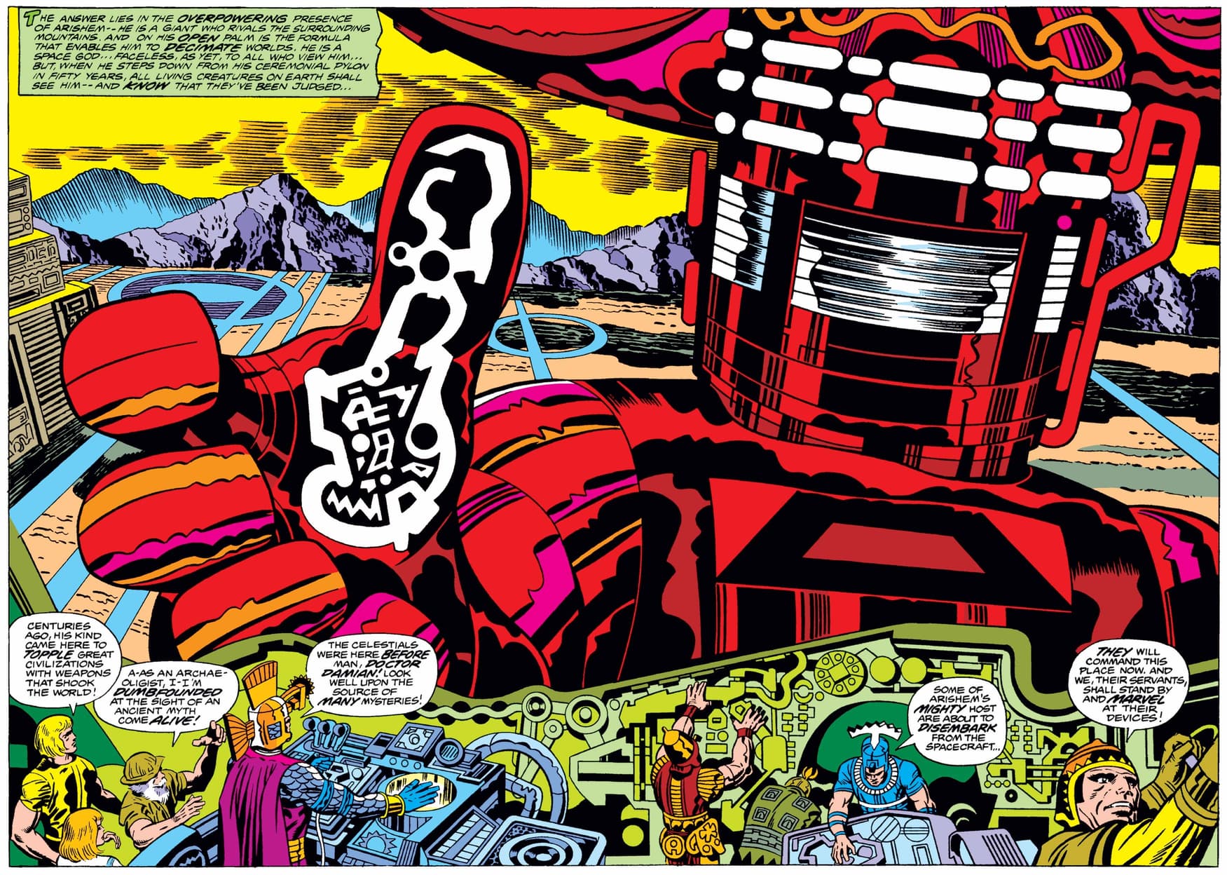 THE ETERNALS (1976) #3, PAGES 2-3