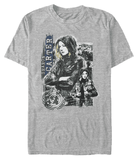 <a href=https://www.hottopic.com/product/marvel-the-falcon-and-the-winter-soldier-sharon-carter-girls-t-shirt/15222051.html>Sharon Carter T-Shirt</a> / Hot Topic