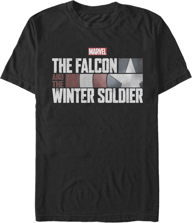 <a href=https://www.hottopic.com/product/marvel-the-falcon-and-the-winter-soldier-title-t-shirt/15068108.html>’The Falcon And The Winter Soldier’ Title T-Shirt</a> / Hot Topic