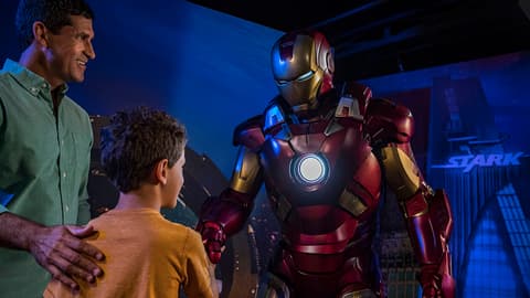 Image for Inside Look: First Official Appearance of Iron Man, Star-Lord, Gamora and Groot on a Disney Ship During Marvel Day at Sea