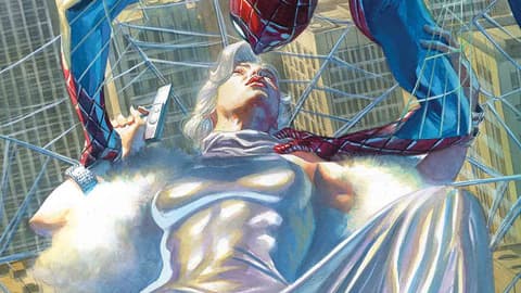 silver sable and spiderman