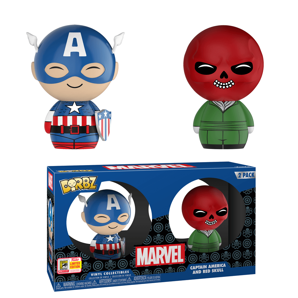 Dorbz: Marvel - Captain America & Red Skull 2-pack