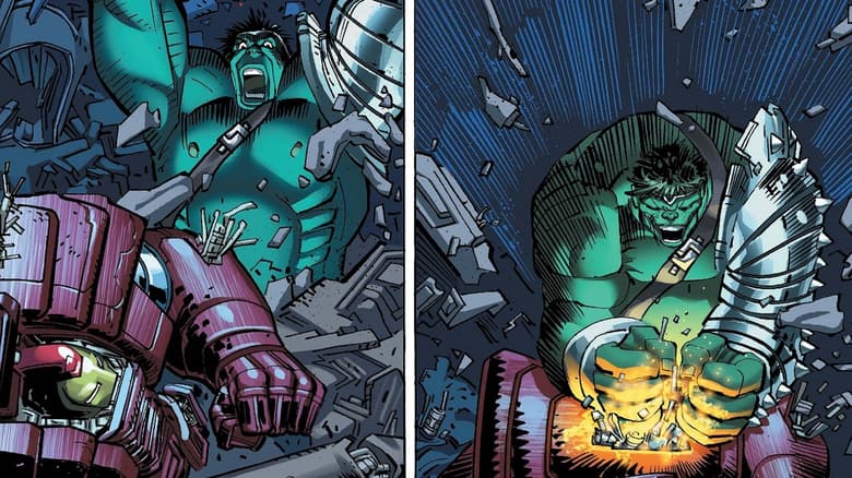 Hulk Iron Man Fight