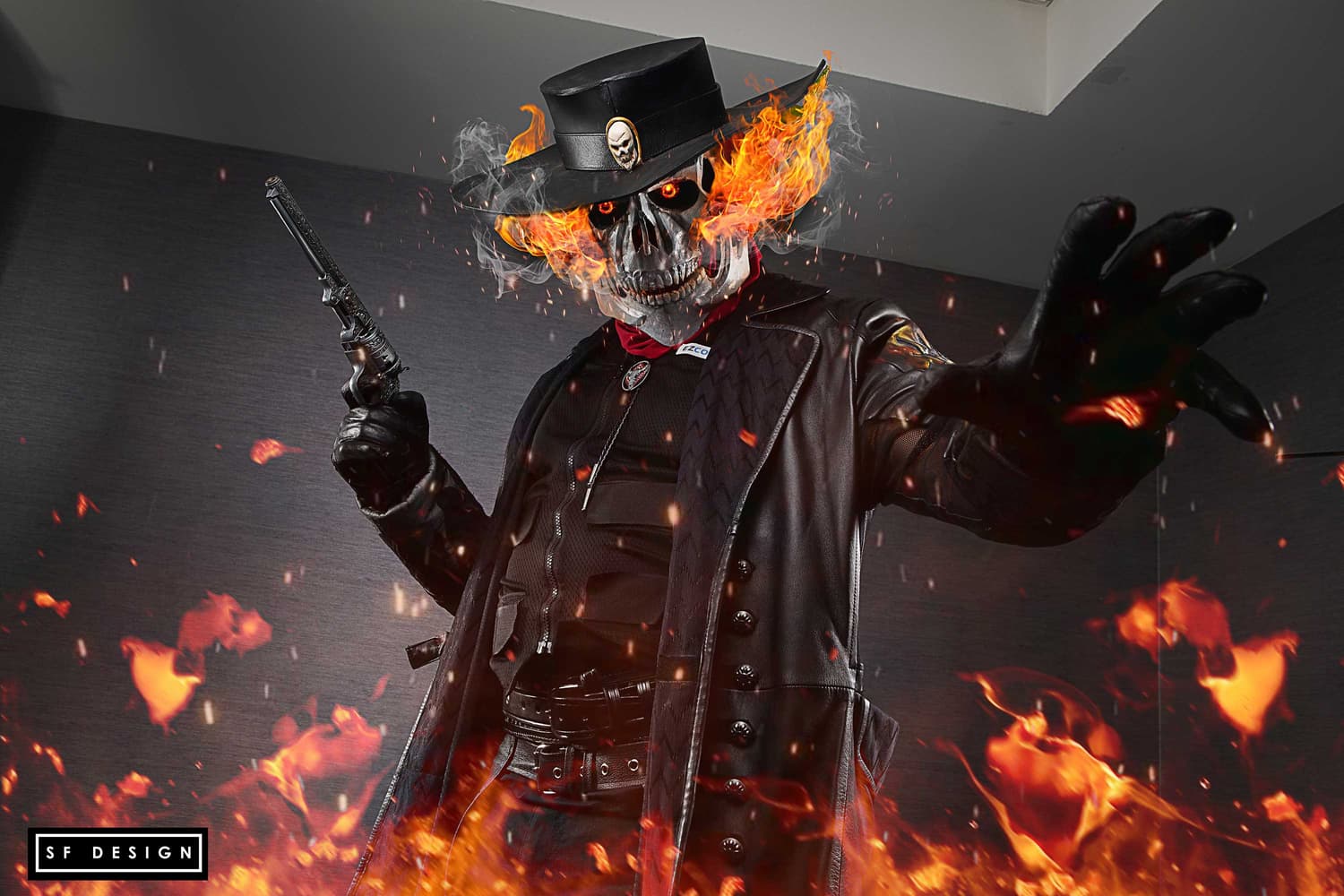 ShawnShonuff on IG as Ghost Rider