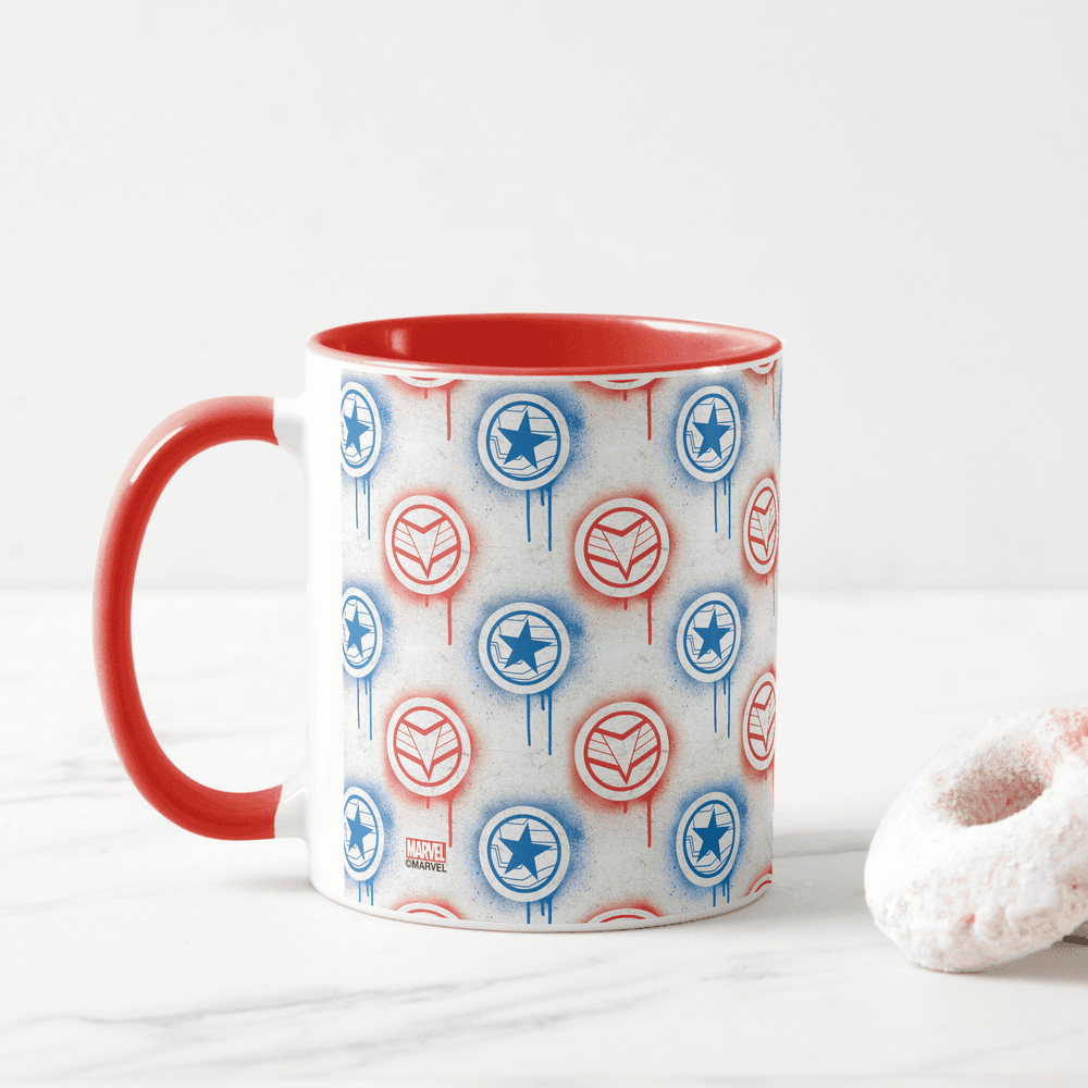 <a href=https://www.zazzle.com/falcon_winter_soldier_spraypaint_icon_pattern_mug-168093096870171435>Falcon and Winter Soldier Spray Paint Icon Mug </a> / Zazzle