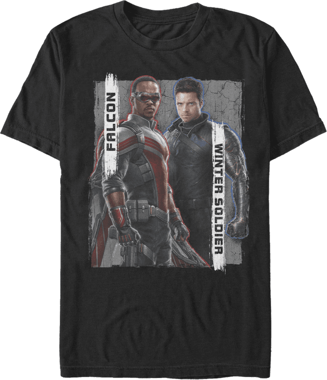<a href=https://www.hottopic.com/product/marvel-the-falcon-and-the-winter-soldier-new-team-t-shirt/15222401.html>New Team T-Shirt</a> / Hot Topic