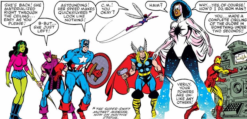 AVENGERS (1963) #227 interior art by Sal Buscema