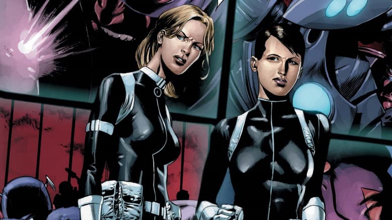 Sharon Carter and Maria Hill