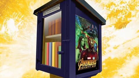 Image for Avengers: Infinity War-themed Library Stands Heading to Select Communities this May