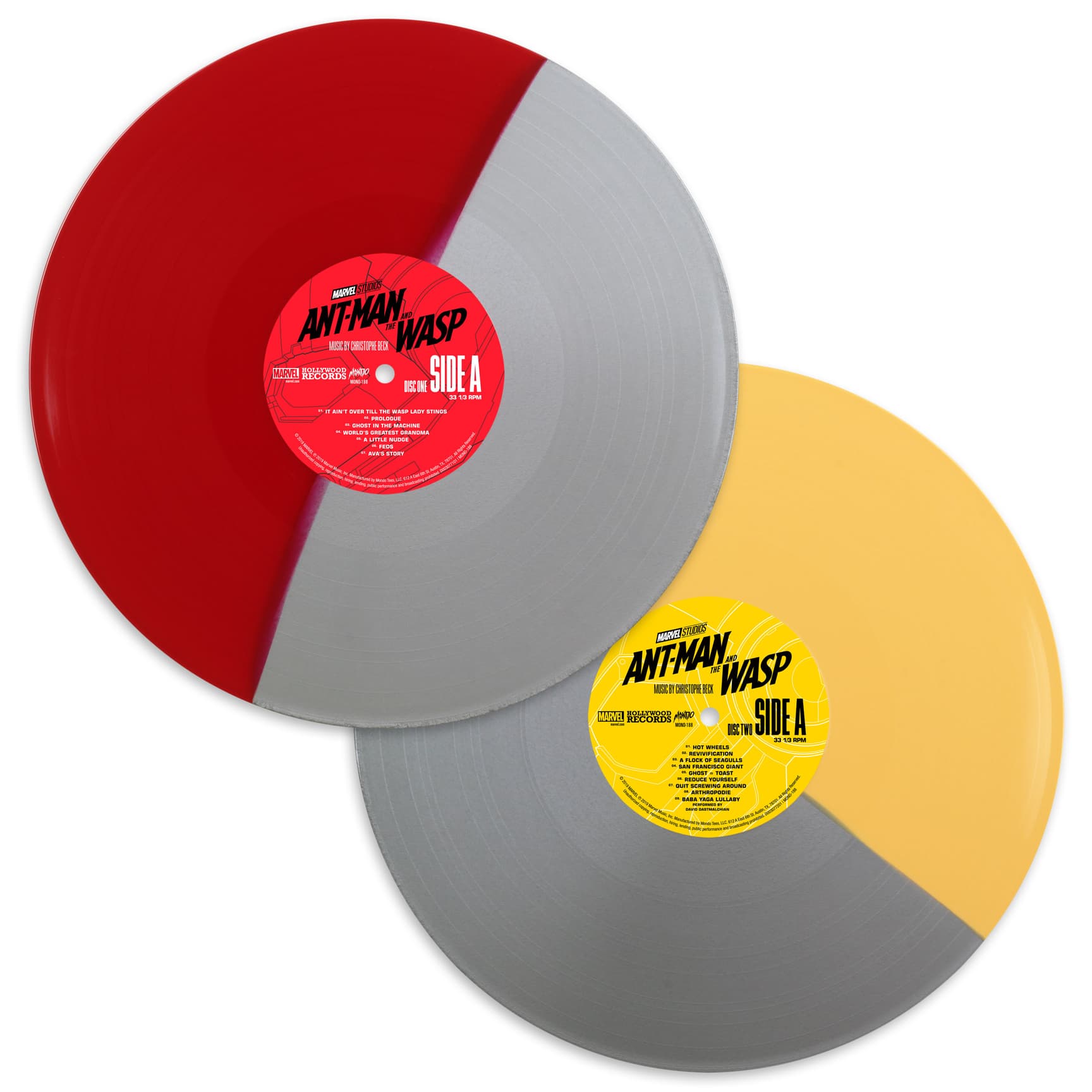 Ant-Man and the Wasp split discs