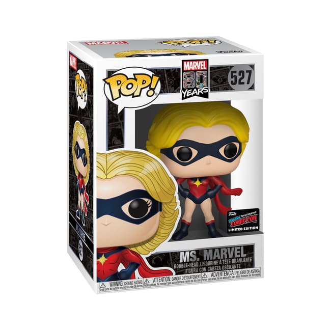 Funko Marvel NYCC 2019 Ms. Marvel in box