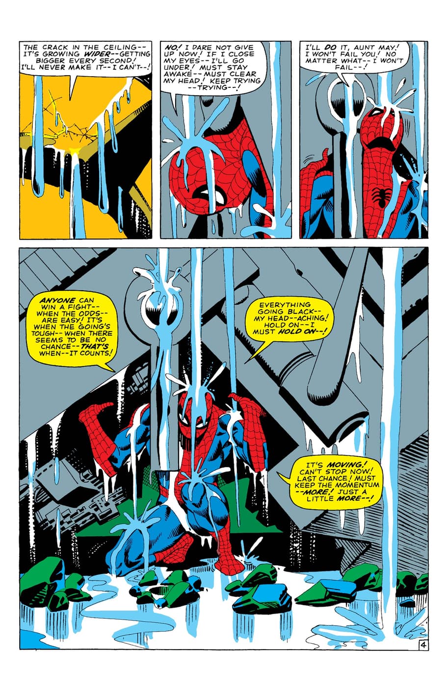 “I won’t fail you! No matter what -- I won’t fail!” – AMAZING SPIDER-MAN (1963) #33