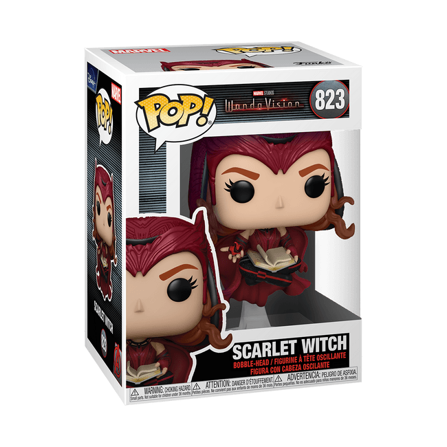 <a href=https://www.amazon.com/stores/Funko/WandaVision/page/2AC32CB1-CB8A-4594-BF47-B6CB7D870BE3>Scarlet Witch Funko Pop</a> / Amazon