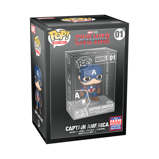 Die-cast Captain America - FunKon 2021