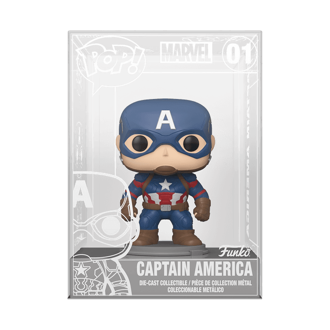 Die-cast Captain America - FunKon 2021