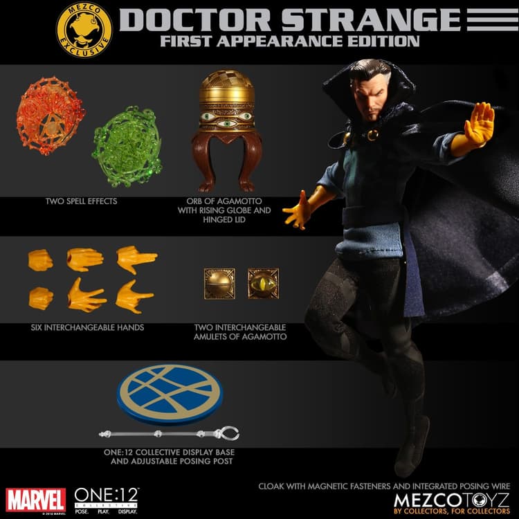 Mezco s One 12 Collective Doctor Strange First Appearance