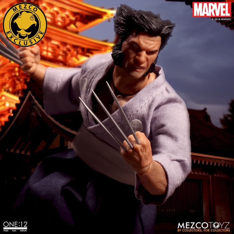 Mezco's One:12 Collective Wolverine 5 Ronin Figure Coming to NYCC