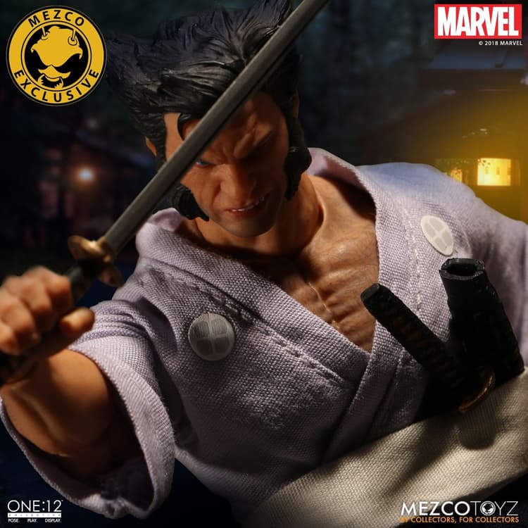 mezc one:12collective ローニン・ウルヴァリン Ronin Wolverine Coming to NYCC From Mezco's One:12 Collective