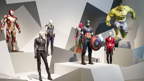 Image for ‘Marvel: Creating the Cinematic Universe’ at QAGOMA in Australia