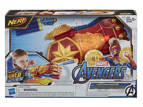 Nerf Power Moves Captain Marvel Photon Blast