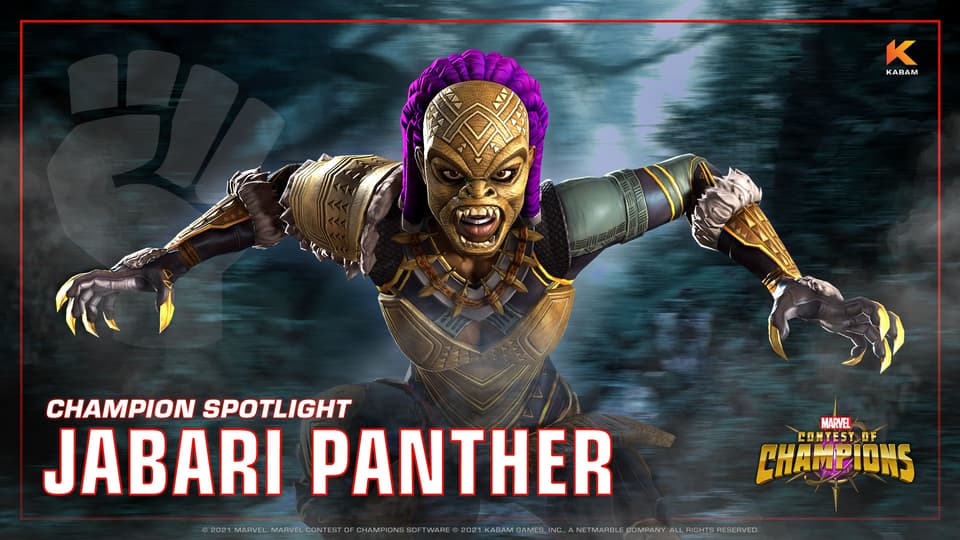 Entering Contest of Champions Jabari Panther Marvel